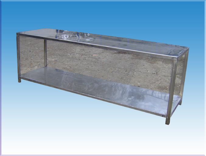 KASAP T�P� ET DOGRAMAK ���N KROM MASA ( KES�NL�KLE PASLANMAZ ) 75*230*60CM 100K� ( 499€ )+ KDV ADRESE TESL�M