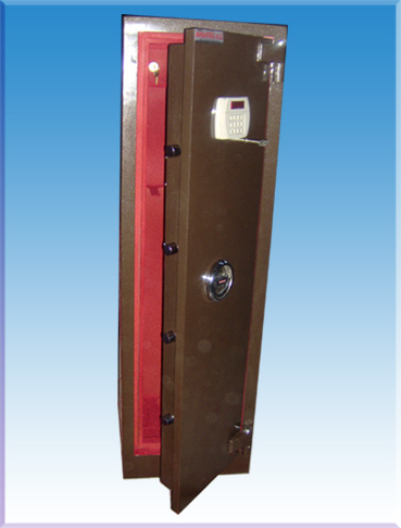 8 TÜFEK YERLİ ELEKTRONİK TÜFEK KASASI ( YARI AÇIK RESİMİ ) 150*50*50CM  200KĞ ( 88.490TL )+KDV