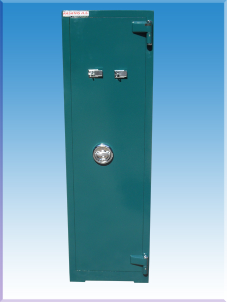 10 TÜFEKLİK MUĞLA FETHİYE TİPİ İÇİNDE ÖZEL KASA ANAHTARLI DOLAPLI 4 HARBİYERLİ KOYU YEŞİL TÜFEK KASASI 165*50*45CM 141KĞ ( 89.999TL )+KDV ADRESE TESLİM