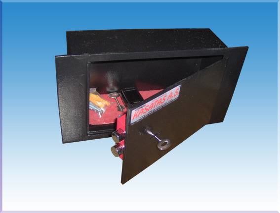 "    021A İnşaat Mütahiti Tipi Anahtarlı Ankastre Duvar Kasası 21*39*13cm 7,5Kg  ( 8999TL  )+kdv