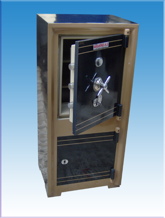 009A - 115 'LİK GAZİANTEP MODEL ALTI DOLAPLI ÇELİK PARA KASASI ( KAMPANYALI ÜRÜN ) 115*48*40CM 200KĞ  SADECE ( 28999TL )+KDV ADRESE TESLİM