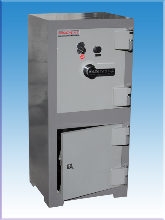009Z2A OFİS TİPİ TANK ZIRHLI OTOMATİK KİLİTLEME TERTİBATLI ALTI DOLAPLI ÇELİK PARA KASASI 115*54*45CM 370KĞ ( 1150€ )+KDV ADRESE TESLİM