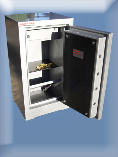 008TYE2A ALMAN TİPİ TANK ZIRHLI AMORTİSÖRLÜ TABAN GİZLİ GÖZLÜ ÇELİK PARA KASASI ( 2 ANAHTAR VE ELEKTRONİK ŞİFRELİ )   105*55*50CM 500KĞ ( 49.999TL  )+KDV