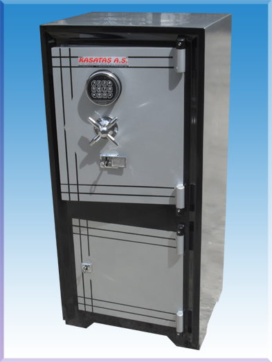 008AE - 105 LİK ORDU FATSA TİPİ ANAHTAR TAŞIMA ZORUNLULUĞU OLMAYAN ALTI DOLAPLI ELEKTRONİK ŞİFRELİ ÇELİK PARA KASASI  105*48*39CM 180KĞ  SADECE ( 26999TL )+KDV ADRESE TESLİM