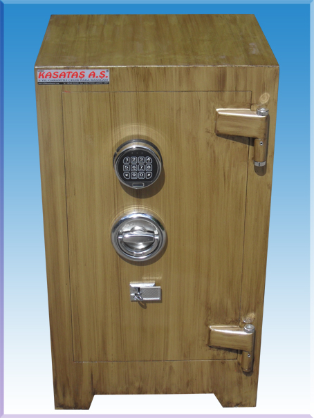 007TAE EV TİPİ SÜPER ÖZEL TAM ZIRHLI ÖZEL 1.000.000DA BİR AÇILMA İHTİMALLİ MAYMUNCUK AÇMAZ ANAHTARLI ANAHTAR ALTI MATKAP DELMEZ ÇELİKLİ AÇIK CEVİZ RENK ANAHTARLI VE  ELEKTRONİK ŞİFRELİ ÇELİK PARA KASASI 85*48*43cm 300Kg ( 850€ )+KDV  ADRESE TESL