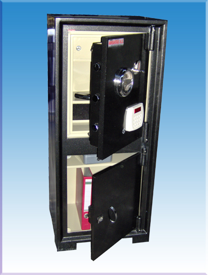 009ÇKE OFİS TİPİ ELEKTRONİK ŞİFRELİ ALTI KLASÖR YERLİ DİJİTAL ÇELİK SİLAH KASASI 115*48*40CM 200KĞ ( 39.999TL )+KDV ADRESE TESLİM