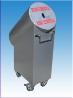 "   0015KGDB EMNİYET GENEL MÜDÜRLÜĞÜ KORUMA ŞUBESİ ALMAN TİPİ FRENLİ TEKERLİ TUTMA YERLİ KURŞUN GEÇİRMEYE KARŞI YÜKSEK GÜVENLİKLİ ÇELİK TEN TABANCA VE TÜFEK İÇİN ÖZEL DOLDUR BOŞALT İSTASYONU 115*32*60CM 80KĞ ( 229.999TL )+KDV