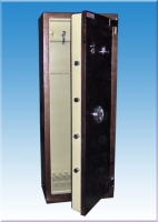 0165 KOLU 6 TÜFEKLİK YANGINA DAYANIKLI TÜFEK KASASI ( İÇİ DOLAPLI ÇELİK SİLAH KASASI   165*44*44CM 250KĞ ( 89.999TL )+KDV ADRESE TESLİM