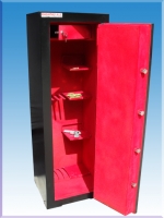 . 6 TÜFEKLİK  3 RAFLI SİLAH MÜHİMMAT KOYMA YERLİ İÇİ DOLAPLI 2 ANAHTARLI TÜFEK KASASI 150*51*45CM 122KĞ ( 89.999TL  )+KDV TÜRKİYE İÇİ  KARGO DAHİLDİR.