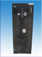 9 TÜFEKLİK ELAZIĞ TİPİ  İÇİ DOLAPLI YANGIN KORUMALI 1 ANAHTARLI VE ELEKTRONİK ŞİFRELİ ANAHTAR KULLANMA ZORUNLULUĞU OLMAYAN 2 ADET ÇİFTE TÜFEK 7 ADET STANDART SEYYAR TÜFEK YERLİ TÜFEK KASASI 160*51*50CM 250KĞ ( 88.950TL  )+KDV