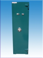 10 TÜFEKLİK MUĞLA FETHİYE TİPİ İÇİNDE ÖZEL KASA ANAHTARLI DOLAPLI 4 HARBİYERLİ KOYU YEŞİL TÜFEK KASASI 165*50*45CM 141KĞ ( 89.999TL )+KDV ADRESE TESLİM