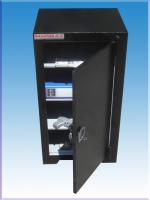 007XPDTEKKAPI BURSA ORHANELİ ORMAN İŞLETME MÜDÜRLÜĞÜ MÜHÜR KEKİCİ SAKLAMAK İÇİN  TEKKAPILI 1 KASA ANAHTARLI 2 RAFLI ÇELİK PARA KASASI 85*44*38CM 50KĞ ( 29999TL )+KDV ADRESE TESLİM