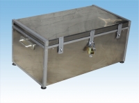 50Kg TAŞIMA KAPASİTELİ YANGINA DAYANIKLI KROM SANDIK KASA 77*42*33cm 35KĞ ( 699€ )+KDV ADRESE TESLİM