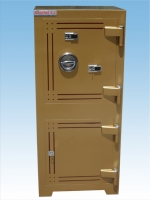 0010AY - 125 LİK GAZİANTEP MODEL ALTI DOLAPLI ALTIN RENGİ YAPRAK MENTEŞELİ ÖZEL 1.000.000 KOMBİNASYONLU ANAHTARLI ÇELİK KASA  125*55*45cm 250Kg  Sadece ( 59999TL  )+KDV ADRESE TESLİM