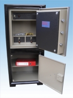 0010AÖK - 125 LİK KAPAK KALINLIĞI 8MM ÖZEL GAZİANTEP MODEL ALTI DOLAPLI MAYMUNCUK AÇMAZ 1.000.000 DA 1 BİRBİRİNE UYAN AVRUPA TİPİ ANAHTARLI ÇELİK PARA KASASI  125*55*45CM 260KĞ SADECE ( 39.999TL )+KDV ADRESE TESLİM