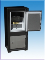 008AE - 105 LİK MERSİN TİPİ ANAHTAR TAŞIMA ZORUNLULUĞU OLMAYAN SARI ELEKTRONİK ŞİFRELİ ALTI DOLAPLI ÇELİK PARA KASASI ( KAMPANYALI ÜRÜN ) 105*48*39CM 180KĞ  SADECE ( 26999TL )+KDV ADRESE TESLİM