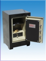 " 004E - OFİS MASA ALTI TİPİ TEK KAPILI ANAHTAR TAŞIMA ZORUNLULUGU OLMAYAN ELEKTRONİK ŞİFRELİ ÇELİK PARA KASASI ( VEZNE KASASI )  70*44*38CM 150KĞ ( 28999TL )+KDV  ADRESE TESLİM