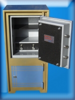 008AEGLCD - 105 LİK KOCAELİ GEBZE TİPİ 5007 RAL KODLU RENK ANAHTAR TAŞIMA ZORUNLULUĞU OLMAYAN ALTI DOLAPLI ELEKTRONİK ŞİFRELİ ÇELİK PARA KASASI  105*48*39CM 180KĞ  SADECE ( 28999TL )+KDV ADRESE TESLİM