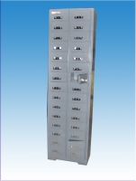 Z- Otel Resepsiyon Emanet Kasası ( Çift  Anahtarlı ) 30 Gözlü 204*58*30cm 150Kg ( 2999 €  )+KDV