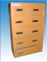 "   9 GÖZLÜ GRAND ASUR HOTEL BUTİK OTEL RESEPSİYON EMANET KASASI 90*56*30CM 50KĞ ( 899€ )+KDV ADRESE TESLİM ( 1 ADET LAPTOP BİLGİSAYAR GÖZLÜ Residence )