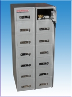 14 GÖZLÜ HİLTON OTEL RESEPSİYON KASASI 108*50*45CM 100KĞ ( 1399€ )+KDV ADRESE TESLİM