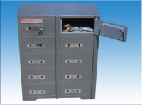 "  * 10 GÖZLÜ ADANA EKİNCİLER OTEL RESEPSİYON KASASI 70*56*30CM 40KG ( 899€ )+KDV