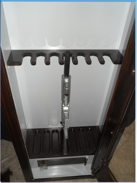 7 TÜFEKLİK KIRILMAZ CAMLI TÜFEK KASASI 150*60*34CM 128KĞ ( 1999€ )+KDV