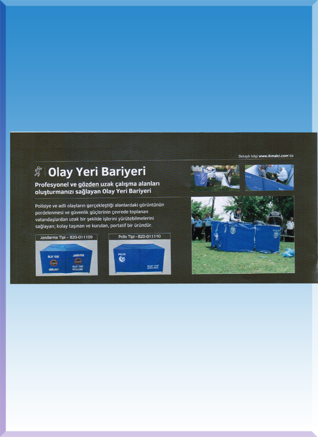 OLAY YERİ BARİYERİ ( 999€ )+KDV ÜCRETSİZ KARGO