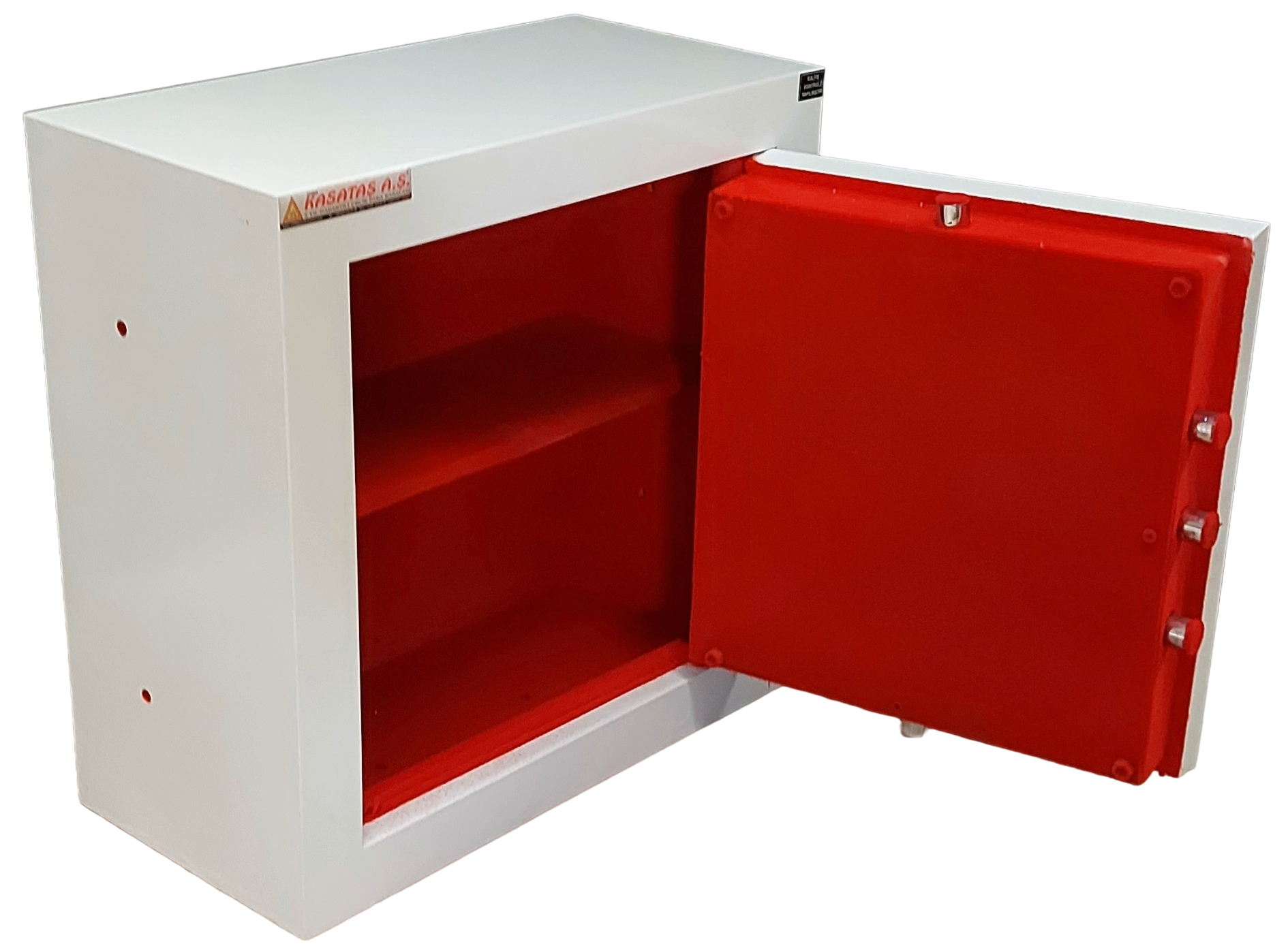 050DASH BODRUM TİPİ KOMPLE 15MM ÖZEL ELEKTRONİK ŞİFRELİ VE ÖZEL ANAHTARLI ANKASTRE GÖMME DUVAR KASASI 50*50*25CM 64KĞ  ( 899€ )+KDV ADRESE TESLİM