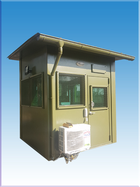 "  DİYARBAKIR TİPİ BR7 BALİSTİK KURŞUN GEÇİRMEZ ÇELİK NÖBET KULÜBESİ İÇ ÖLÇÜSÜ 240*200*200CM 11.250KĞ ( 499.999TL )+KDV   - MONTAJ DAHİL