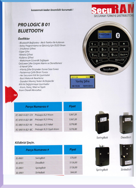 ELEKTRONİK ŞİFR ( 403USD )+KDV