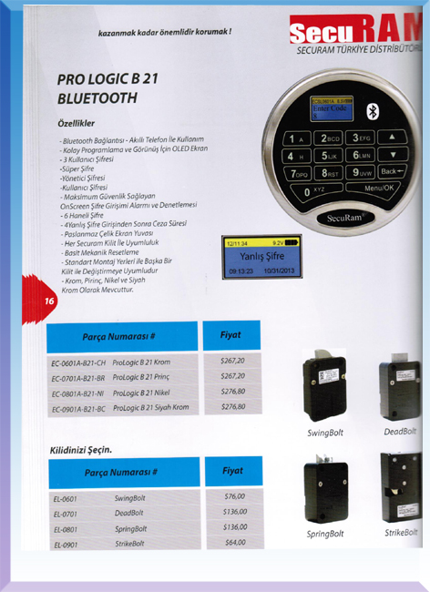 ELEKTRONİK ŞİFRE ( 406USD )+KDV