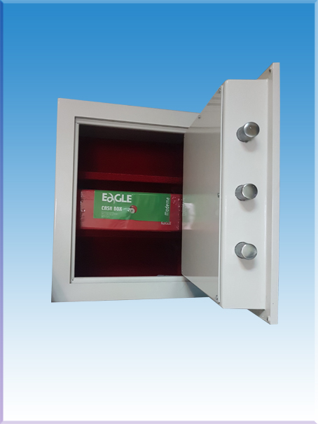 01ED OFİS TİPİ ELEKTRONİK ŞİFRELİ İÇİ YAPIŞTIRMA KIRMIZI KADİFE KAPLAMA İÇ KILIFSIZ 2 RAFLI ÇELİK PARA KASASI 45*40*30CM 50KĞ ( 550€ )+KDV ÜCRETSİZ KARGO