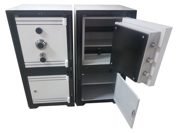 "  008CBULUT OFİS TİPİ 2 KAPILI KOMPLE ÖZEL BETONLU ALTI DOLAPLI ANAHTARLI ÖZEL ÇELİK PARA KASASI 105*50*45CM 250KĞ ( 29.999TL )+KDV ÜCRETSİZ KARGO