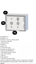 095CRNA BANKO TİPİ KUYUMCU KASASI 95*95*41CM 700KG ( 1950€ )+KDV ADRESE TESLİM