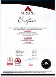 ISO 9001:2008 KALİTE YÖNETİM SİSTEMİ BELGEMİZ