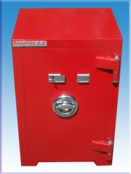 " 004YFATH2AK OFİS TİPİ TEKKAPILI 2 ÖZEL ANAHTARLI YAPRAK MENTEŞELİ TOPUZ KOLLU ÇELİK PARA KASASI DIŞ ÖLÇÜSÜ 70*46*39CM İÇ ÖLÇÜSÜ 56*38*23CM 160KĞ ( 999€ )+KDV ADRESE TESLİM