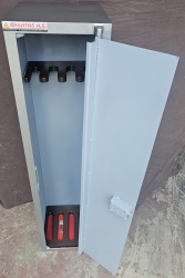 "       SECURİTY TİPİ 4 TÜFEK İÇİN KASA ANAHTARLI İÇİ AHŞAP SİLAH YERLİ TÜFEK KASASI 110*25*25CM 20KĞ ( 24999TL )+KDV+KARGO