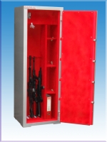 "     012TFK  6 TÜFEKLİK  3 RAFLI SİLAH MÜHİMMAT KOYMA YERLİ İÇİ DOLAPLI 2 ANAHTARLI TÜFEK KASASI 150*51*45CM 122KĞ ( 59.999TL  )+KDV