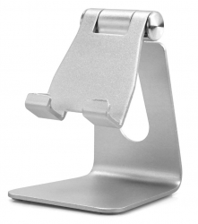 Metal Stand Cep Telefon Tablet Portatif Masaüstü Şarj Standı