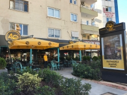 " YANDAN ÇIKINTILI ŞEMSİYE YIKANABİLİR AVRUPA KUMAŞ TENTELİ ŞEMSİYE 300*300*300CM ( 1499€ )+KDV