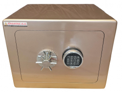 "             001EACK TİPİ EV VE OFİS TİPİ KOMPLE 10MM ZIRH ÇELİKLİ ELEKTRONİK ŞİFRELİ YILDIZ KOLLU RADÜSLÜ KAPAKLI İÇİ KALİTELİ KADİFE KAPLAMA ÇELİK PARA KASASI 40*50*40CM 97KĞ ( 999€ )+KDV ADRESE TESLİM