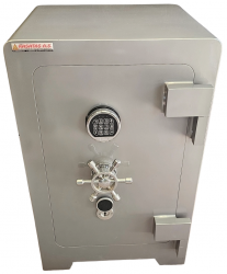 "          007HARUNELİPS7CM EV VE OFİS TİPİ YÜKSEK GÜVENLİKLİ ELİPS 7 CM TAM ZIRHLI PARMAK İZLİ ELEKTRONİK ŞİFRELİ VE ANAHTARLI ÇELİK PARA KASASI 80*55*55CM 400KĞ ( 2399€ )+KDV