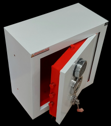 050DASH BODRUM TİPİ KOMPLE 15MM ÖZEL ELEKTRONİK ŞİFRELİ VE ÖZEL ANAHTARLI ANKASTRE GÖMME DUVAR KASASI 50*50*25CM 64KĞ  ( 899€ )+KDV ADRESE TESLİM