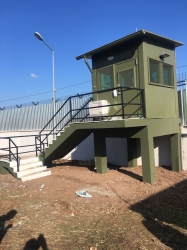 "       DİYARBAKIR TİPİ BR7 BALİSTİK KURŞUN GEÇİRMEZ ÇELİK NÖBET KULÜBESİ İÇ ÖLÇÜSÜ 240*200*200CM 11.250KĞ ( 499.999TL )+KDV  ÜCRETSİZ KARGO - MONTAJ HARİÇTİR