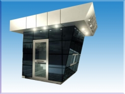*   LÜKS ÖZEL YAPIM PREMİUM DİKDÖRTGEN TİP DIŞARIDAN AYDINLATMA SİSTEMLİ GÜVENLİK KULÜBESİ 300*270*270CM ( 1899.999TL )+KDV  ÜCRETSİZ KARGO - MONTAJ DAHİL