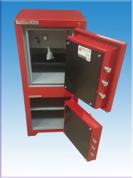 ZZZZ008E2A2KD KIRŞEHİR ÇEMAŞ OFİS TİPİ ALT DOLAP VE ÜST KASA ELEKTRONİK ŞİFRELİ ÇELİK PARA KASASI 105*48*38CM 180KĞ ( 36.999TL )+KDV ÜCRETSİZ KARGO