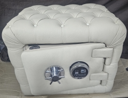 "        001DERİACK ALMANYA İHRACAT MALI DERİ KAPLAMALI EV VE OFİS TİPİ DIŞI KOMPLE KÖPÜME DERİ TİPİ DIŞI KOMPLE 10MM PARMAK İZLİ ELEKTRONİK ŞİFRELİ EXTRA ZIRHLI ÇELİK PARA KASASI 50*60*45CM 100KĞ  ( 1899€ )+KDV