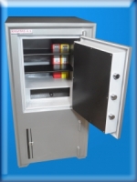 ZZZZZZ" * 000010AÖG - GAZİANTEP MODEL ALTI DOLAPLI ALÜMİNYUM RENK KAPAK ÖZEL MAYMUNCUK AÇMAZ 1.000.000 DA 1 BİRBİRİNE UYAN AVRUPA TİPİ ANAHTARLI ÇELİK PARA KASASI  125*63*63CM 500KĞ SADECE ( 89.999TL )+KDV