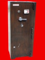 0011E OFİS TİPİ ALTI DOLAPLI TAM DİJİTAL ELEKTRONİK ŞİFRELİ MOBİLYA RENGİ ANAHTARLI ÇELİK PARA KASASI 140*58*47CM 350KĞ ( 999€ )+KDV ADRESE TESLİM